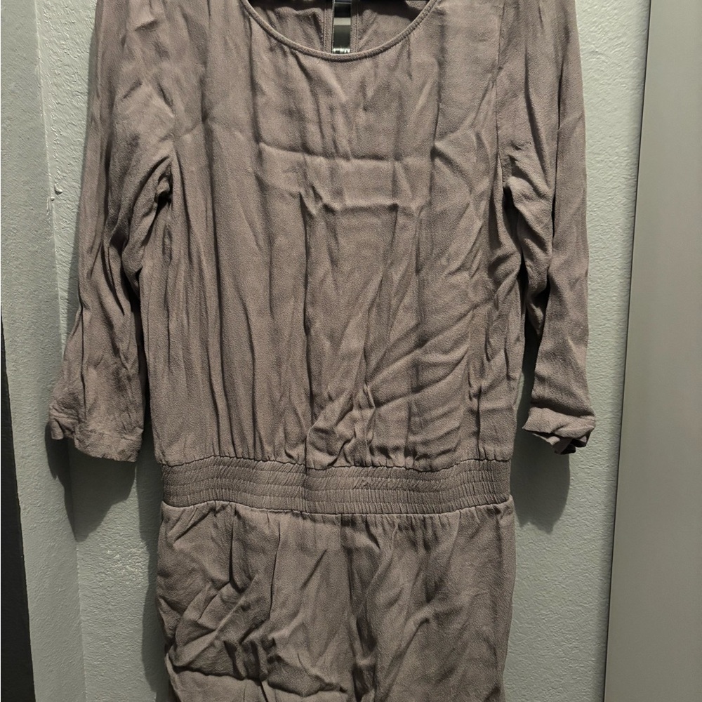 Gray Ella Moss long sleeve romper